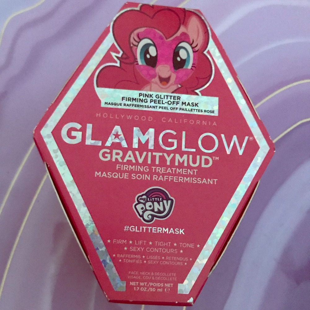 GlamGlow Gravity Mud My Little Pony pink glitter